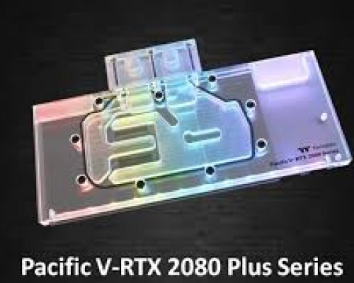 Thermaltake Pacific V-RTX 2080 Plus és Pacific V-RTX 2080 Ti Plus (ASUS ROG): az ASUS ROG STRIX RTX 2080/2080 Ti grafikus kártyákhoz tervezve